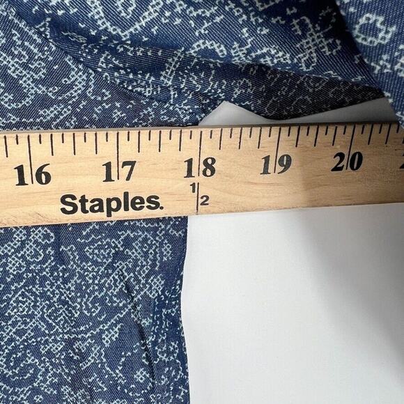 Rangriti Kurta Tunic Sz S Paisley Tencel Boho Indian Flare Sleeve Indie Lagom - Picture 5 of 12